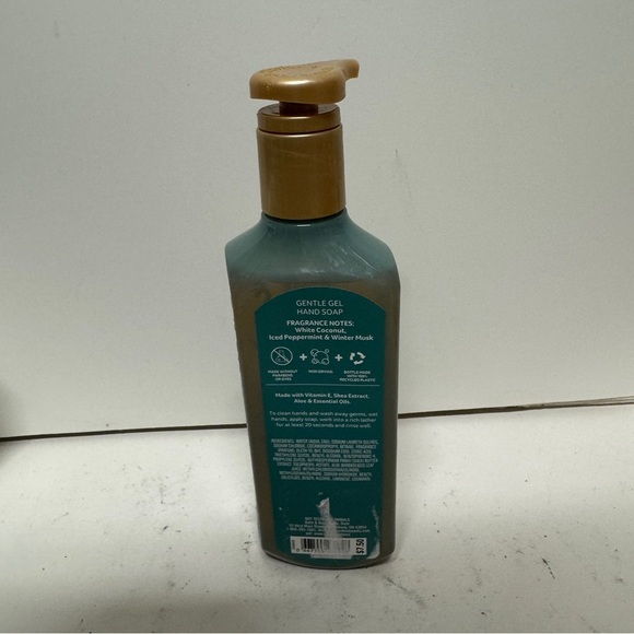 Bath Body Works Coconut Mint Drop Gentle Gel Hand Soap 8 OZ - Picture 3 of 3